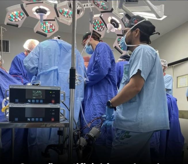 Coração artificial é usado pela 1ª vez  em procedimento e evita transplante em bebê brasileiro